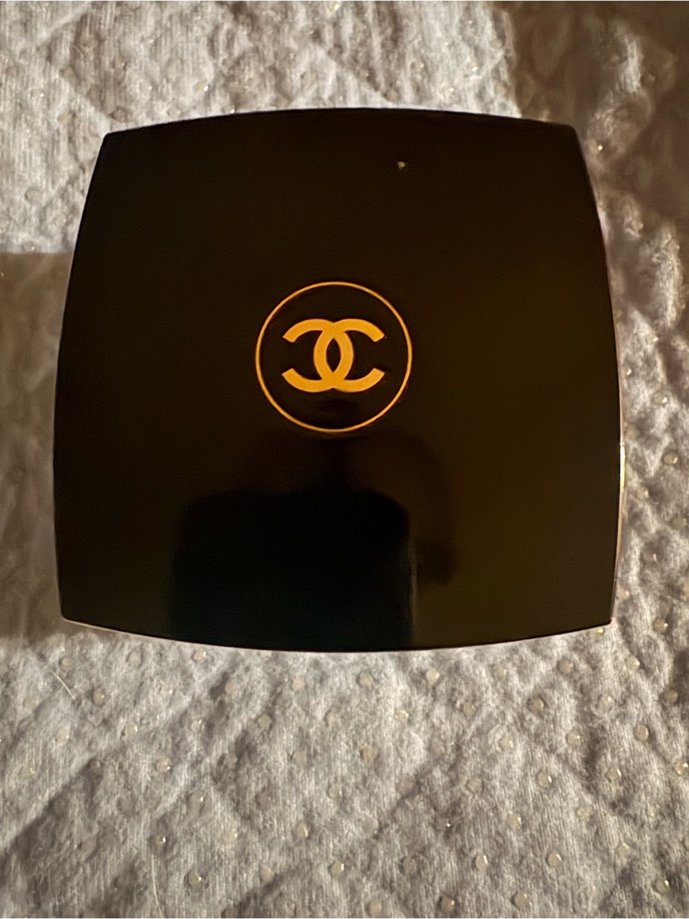 CHANEL Cream Colored COCO Body Cream Jar (empty)
